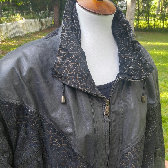 Lanique Jackets & Blazers - Lanique vintage early to mid 80s leather jacket XL